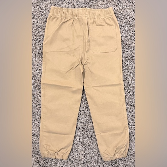 NWOT Lucky Brand Toddler Khaki Cotton Jogger Pants, Size 4T - Picture 2 of 2